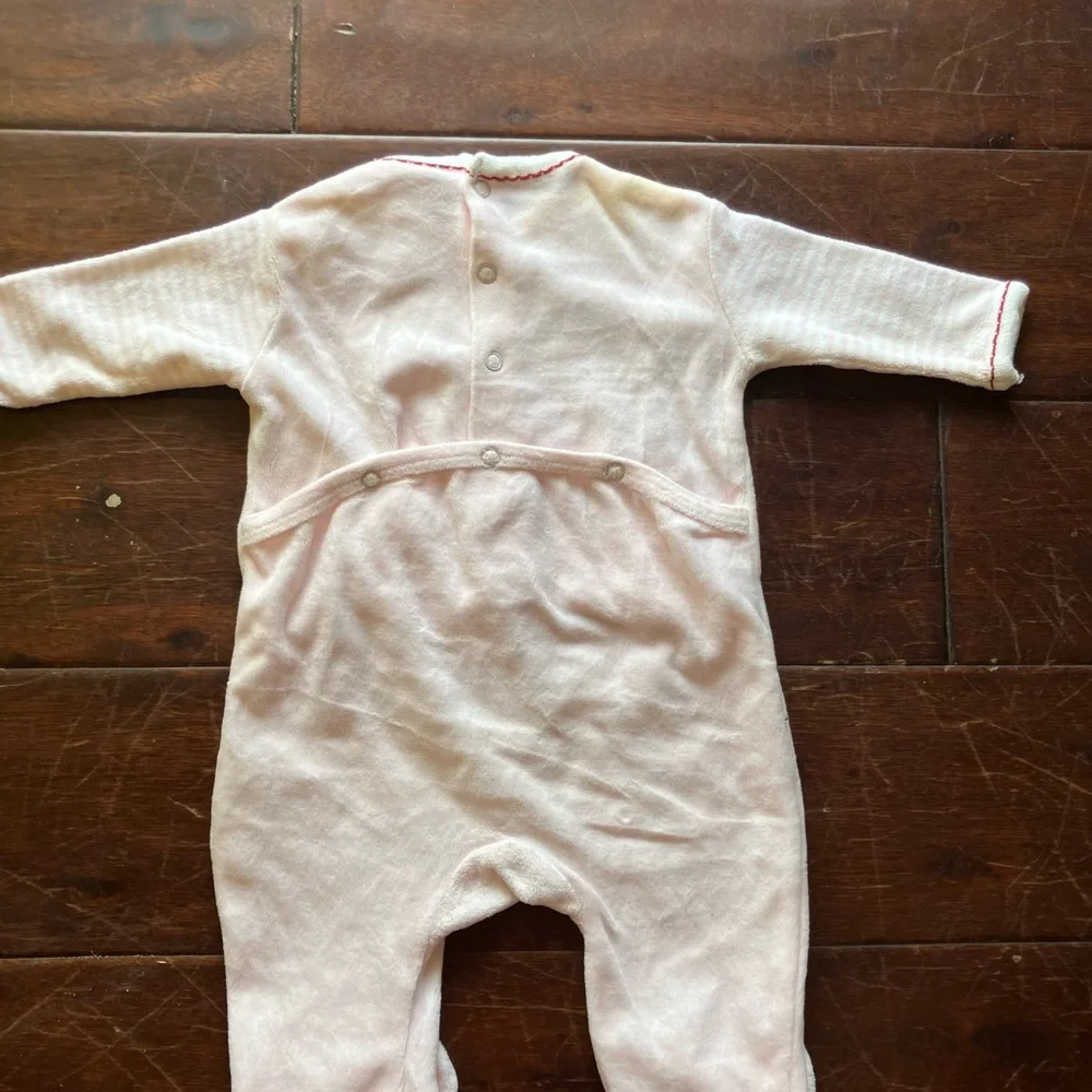 Y2K 2011 Baby Strawberry Shortcake White onesie